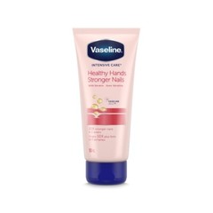 New Vaseline Intensive Care Healthy Hands Stronger Nails Lotion Keratin 3 oz